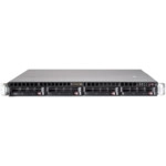 Сервер Supermicro CSE-813MTQ SMR0120 (1U Rack, Xeon E5-2620 v4, 2100 МГц, 8, 20, 2 x 16 ГБ, LFF 3.5", 4)