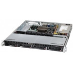 Сервер Supermicro CSE-813MTQ SMR0123 (1U Rack, Xeon Bronze 3104, 1700 МГц, 6, 8.25, 2 x 16 ГБ, LFF 3.5", 4)