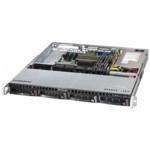 Сервер Supermicro CSE-813MFTQC-505CB/X11SPL-F SMR0124 (1U Rack, Xeon Silver 4112, 2600 МГц, 4, 8.25, 1 x 16 ГБ, LFF 3.5", 4)
