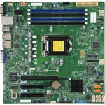 Сервер Supermicro CSE-731i-300B/X11SCL-F SMT0001 (Tower, Xeon E-2224, 3400 МГц, 4, 8, 1 x 16 ГБ, LFF 3.5", 4)