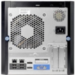 Сервер HPE ProLiant MicroServer Gen10 870208-421 (Tower, Opteron X3216, 1600 МГц, 2, 1, 1 x 8 ГБ, LFF 3.5", 4, 1x 1 ТБ)