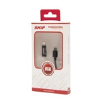 Кабель интерфейсный SHIP MICRO USB+Apple 8pin API08MUPBB (Micro USB - Lightning (8pin))