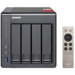 Дисковая системы хранения данных СХД Qnap Сетевой RAID-накопитель, 4 отсека для HDD, HDMI-порт. Intel Celeron J1900 2,0 ГГц TS-451+-2G (Tower)