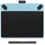 Графический планшет Wacom Intuos Draw Pen Small Blue CTL-490DB-N