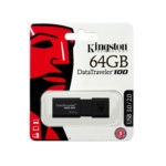 USB флешка (Flash) Kingston DataTraveler® 100 G3 (DT100G3) 64GB DT100G3-64GB (64 ГБ)
