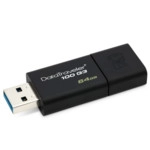 USB флешка (Flash) Kingston DataTraveler® 100 G3 (DT100G3) 64GB DT100G3-64GB (64 ГБ)