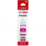 Струйный картридж Canon Чернила GI-490M для PIXMA G1400/2400/3400 пурпурные 0665C001