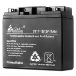 Сменные аккумуляторы АКБ для ИБП SVC Батарея 12В 17 Ач 01146 (12 В)