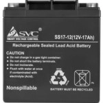 Сменные аккумуляторы АКБ для ИБП SVC Батарея 12В 17 Ач 01146 (12 В)
