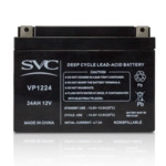 Сменные аккумуляторы АКБ для ИБП SVC Батарея 12В 24 Ач 01148 (12 В)