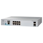 Коммутатор Cisco WS-C2960L-8PS-LL (1000 Base-TX (1000 мбит/с), 2 SFP порта)