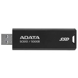 Внешний жесткий диск ADATA SC610 SC610-500G-CBK/RD (500 ГБ)