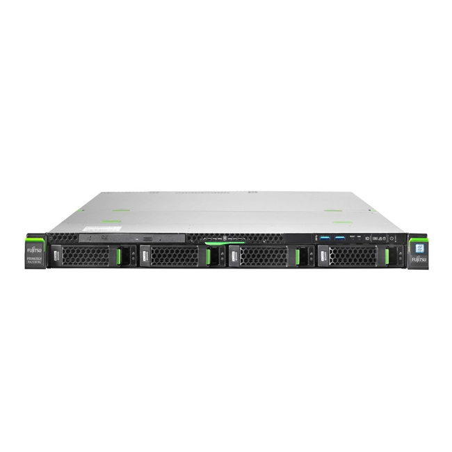 Сервер Fujitsu Primergy RX1330 M3 RX1330770 (1U Rack, Xeon E3-1230 v6, 3500 МГц, 4, 8, 1 x 8 ГБ, SFF 2.5", 4, 2x 240 ГБ)