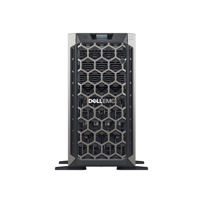 Сервер Dell PowerEdge T340 T340-4775 (Tower, Xeon E-2134, 3500 МГц, 4, 8, 1 x 16 ГБ, SFF + LFF  2.5" + 3.5", 8, 1x 1.2 ТБ)