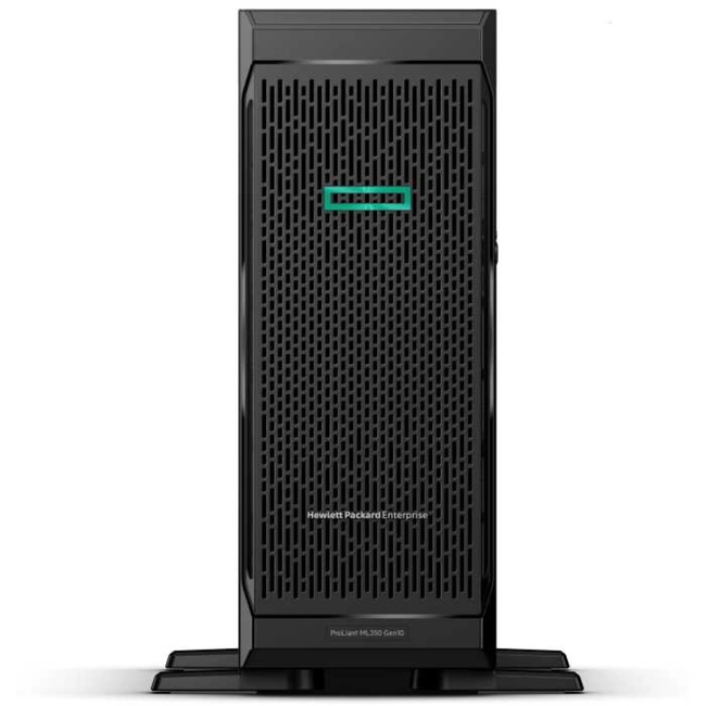 Сервер HPE ProLiant ML350 Gen10 P11050-421 (Tower, Xeon Silver 4208, 2100 МГц, 8, 11, 1 x 16 ГБ, LFF 3.5", 4)