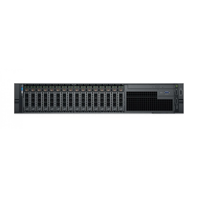 Сервер Dell PowerEdge R740 210-AKXJ-302 (2U Rack, Xeon Silver 4210, 2200 МГц, 10, 13.75, 2 x 16 ГБ, SFF 2.5", 16, 1x 1.2 ТБ)