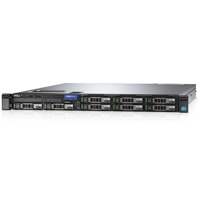 Сервер Dell PowerEdge R430 210-ADLO-207 (1U Rack, Xeon E5-2620 v4, 2100 МГц, 8, 20, 2 x 16 ГБ, SFF 2.5", 8, 2x 480 ГБ)