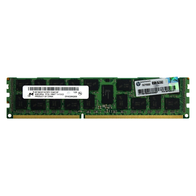 Серверная оперативная память ОЗУ HPE PC3-12800R 664691-001B (8 ГБ, DDR3)