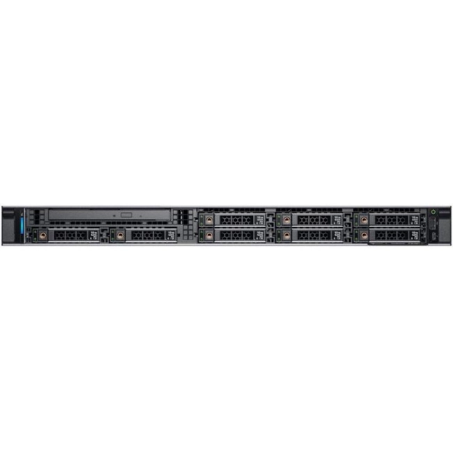 Сервер Dell PowerEdge R340 210-AQUB-15 (1U Rack, Xeon E-2124, 3300 МГц, 4, 8, 1 x 16 ГБ, SFF 2.5", 8)