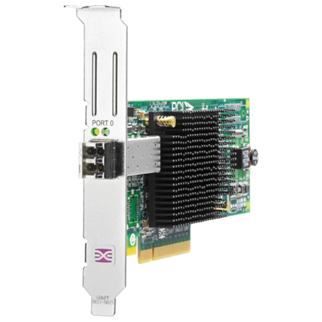 Сетевая карта HPE 81E 8Gb 1-port PCIe Fibre Channel Host Bus Adapter AJ762B (SFP+)