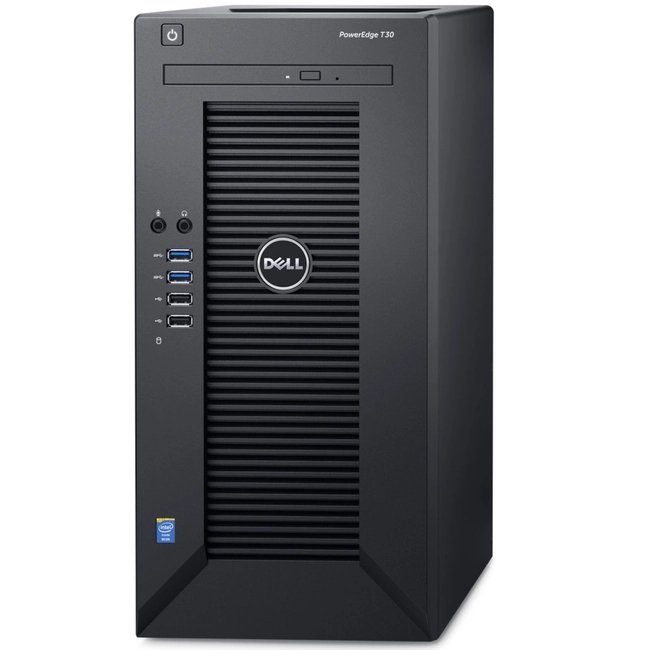 Сервер Dell PowerEdge T30 210-AKHI (Tower, Xeon E3-1225 v6, 3300 МГц, 4, 8, 1 x 8 ГБ, LFF 3.5", 4, 1x 1 ТБ)