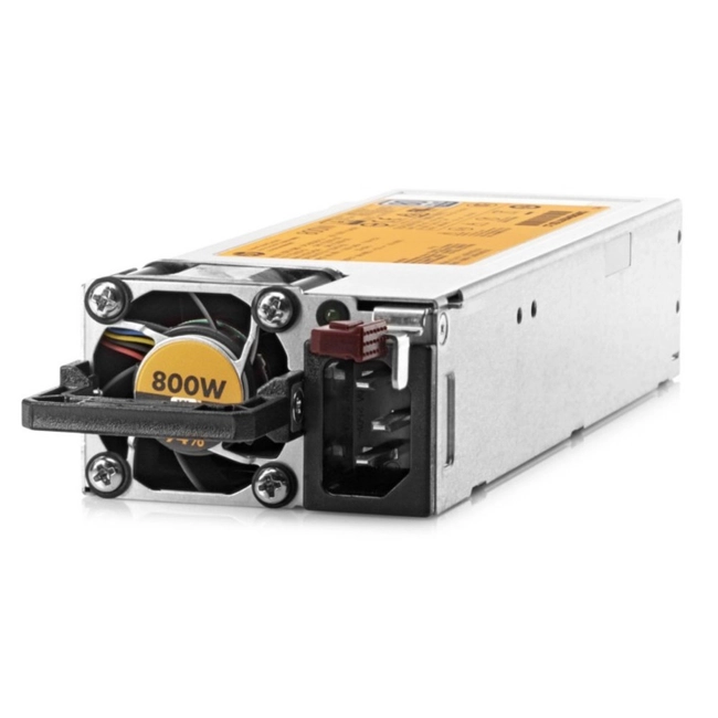 Серверный блок питания HPE 800W Flex Slot Platinum Hot Plug Power Supply Kit 720479-B21 (1U, 800 Вт)