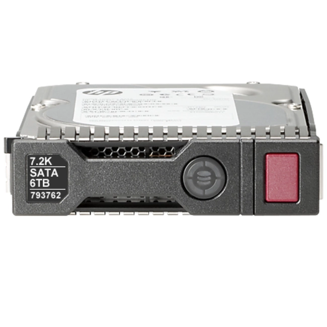 Серверный жесткий диск HPE 6TB SATA 6G 7.2K LFF 861750-B21 (3,5 LFF, 6 ТБ, SATA)