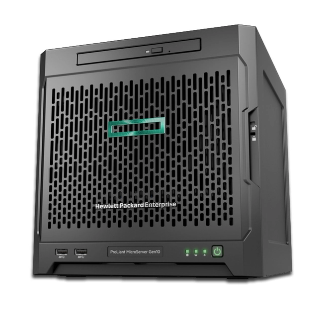 Сервер HPE ProLiant MicroServer Gen10 870210-421 (Tower, Opteron X3421, 2100 МГц, 4, 2)