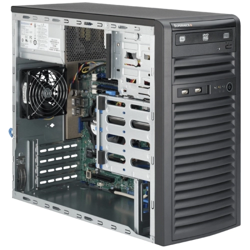 Сервер Supermicro 5038D-I SMT0004 (Tower, Xeon E3-1230 v3, 3300 МГц, 4, 8)