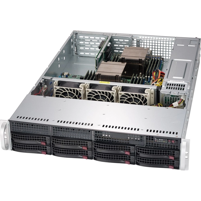 Сервер Supermicro CSE-825TQC-R740LPB/X11DPL-I SMR0007 (2U Rack, Xeon Bronze 3204, 1900 МГц, 12, 16.5, 2 x 16 ГБ, LFF 3.5", 8)
