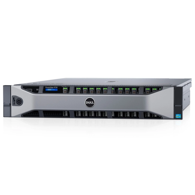 Сервер Dell PowerEdge R730 210-ACXU_No Rails (2U Rack, Xeon E5-2620 v4, 2100 МГц, 8, 20)