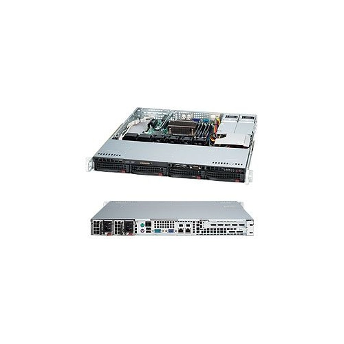 Сервер Supermicro X10SL7F-813MTQR400CB SMR0016 (1U Rack, Xeon E3-1230 v3, 3300 МГц, 4, 8)