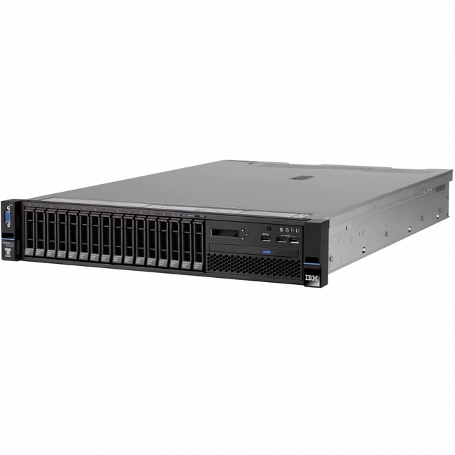 Сервер Lenovo System X x3650 M5 8871ETG (2U Rack, Xeon E5-2680 v4, 2400 МГц, 14, 35, 1 x 16 ГБ, SFF 2.5", 8)