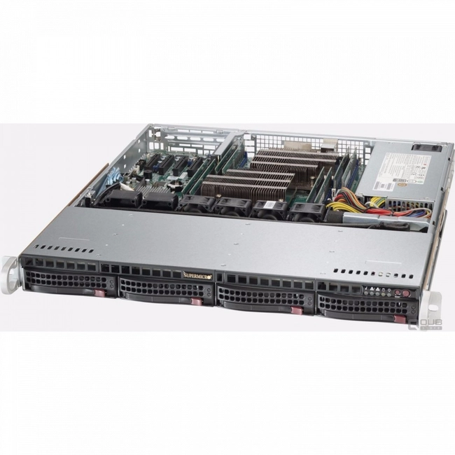 Серверная платформа Supermicro SuperServer SYS-6018R-MT (Rack (1U))
