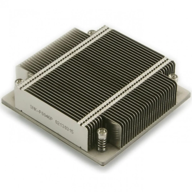 Аксессуар для сервера Supermicro радиатор охлаждения процессора 1U Passive Socket LGA1150/1155 SNK-P0046P