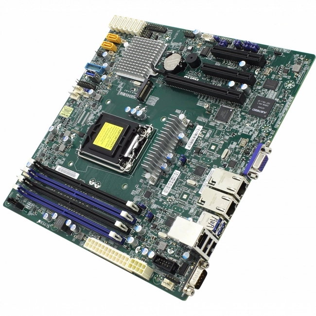 Серверная материнская плата Supermicro Motherboard MBD-X10SLM-F-O