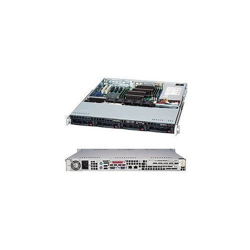 Сервер Supermicro X9DRL-7F/813MTQ-600CB SMR0024 (1U Rack, Xeon E5-2620 v2, 2100 МГц, 6, 15)