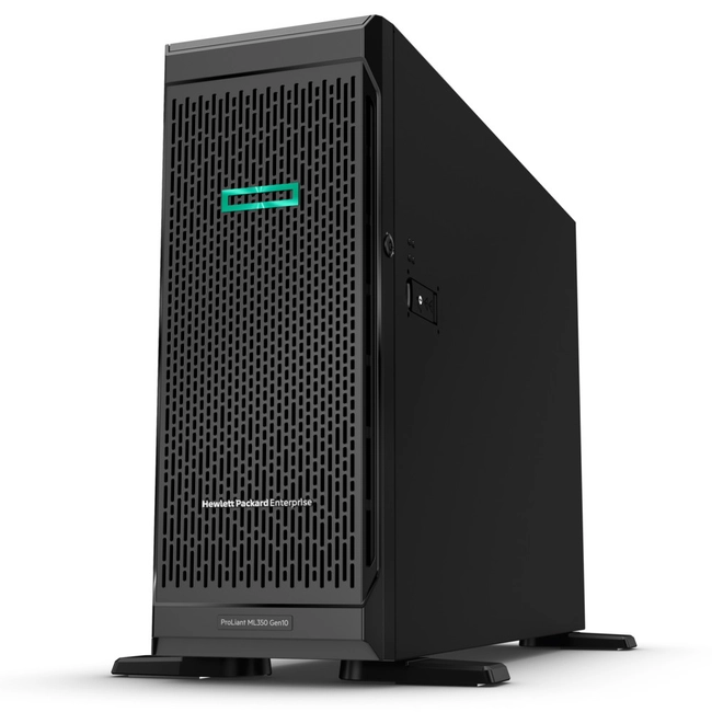 Сервер HPE ProLiant ML350 Gen10 877621-421 (Tower, Xeon Silver 4110, 2100 МГц, 8, 11, 1 x 16 ГБ, SFF 2.5", 8)