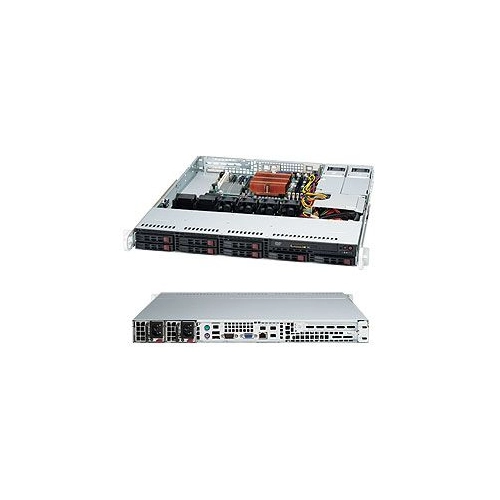 Сервер Supermicro CSE-113MTQ-R400/X10DRL-i SMR0030 (1U Rack, Xeon E5-2620 v3, 2400 МГц, 6, 15)
