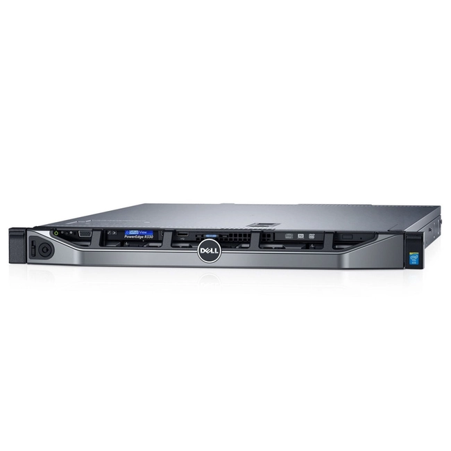 Сервер Dell PowerEdge R330 210-AFEV-89 (1U Rack, Xeon E3-1240 v5, 3500 МГц, 4, 8)