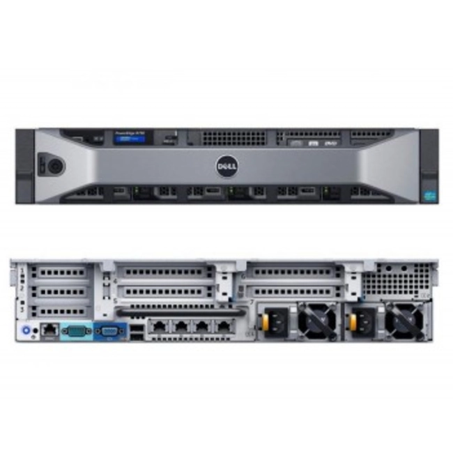 Сервер Dell PowerEdge R730 210-ACXU-296 (2U Rack, Xeon E5-2650 v4, 2200 МГц, 12, 30)
