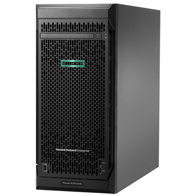 Сервер HPE ML110 Gen10 P03686-425 (Tower, Xeon Silver 4108, 1800 МГц, 8, 11, 1 x 16 ГБ, LFF 3.5", 4)