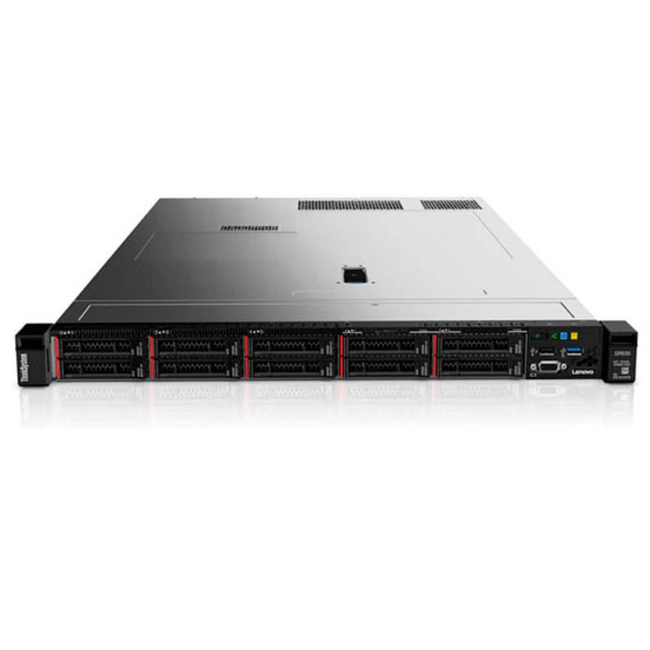 Сервер Lenovo ThinkSystem SR630 7X02A056EA (1U Rack, Xeon Silver 4114, 2200 МГц, 10, 13.75, 1 x 16 ГБ, SFF 2.5", 10)