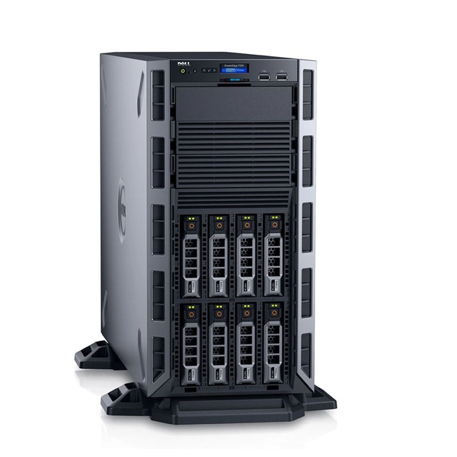 Сервер Dell PowerEdge T330 210-AFFQ-25 (Tower, Xeon E3-1240 v6, 3700 МГц, 4, 8)