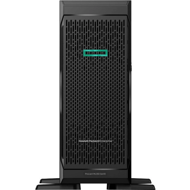 Сервер HPE ProLiant ML350 Gen10 P04674-425 (Tower, Xeon Silver 4110, 2100 МГц, 8, 11, 1 x 16 ГБ, SFF 2.5", 8)