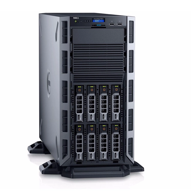 Сервер Dell PowerEdge T330 T330-AFFQ-640 (Tower, Xeon E3-1240 v6, 3700 МГц, 4, 8)