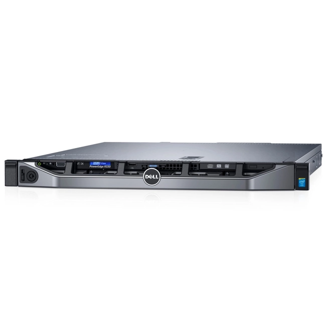 Сервер Dell PowerEdge R330 210-AFEV-1 (1U Rack, Xeon E3-1220 v6, 3000 МГц, 4, 8, 1 x 16 ГБ, LFF 3.5", 4, 2x 2 ТБ)
