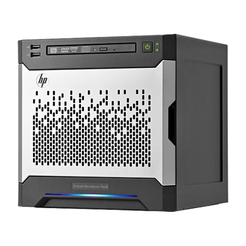Сервер HPE MicroServer Gen8 819185-421 (Tower, Celeron G1610T, 2300 МГц, 2, 2)
