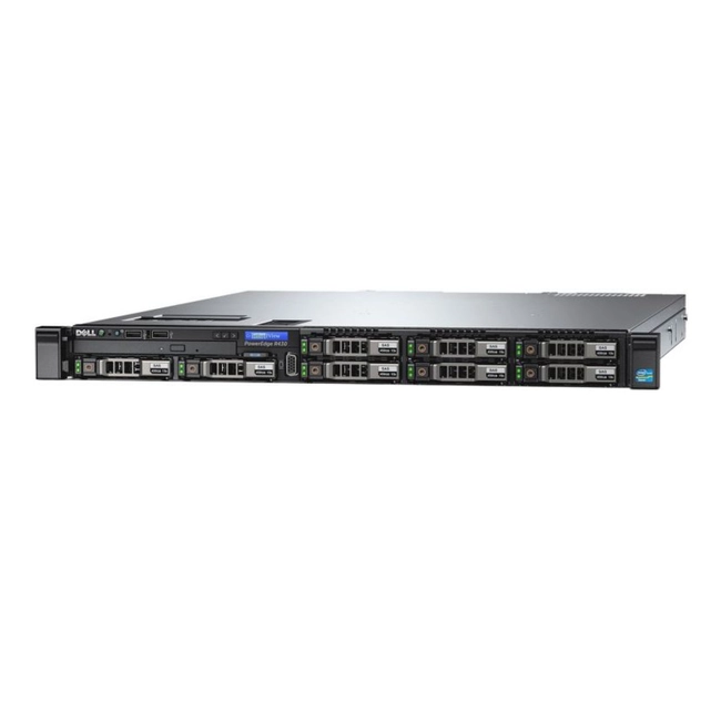 Сервер Dell PowerEdge R430 210-ADLO-097 (1U Rack, Xeon E5-2609 v4, 1700 МГц, 8, 20, 1 x 16 ГБ, SFF 2.5", 8, 1x 1.2 ТБ)