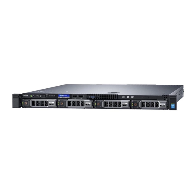 Сервер Dell PowerEdge R330 210-AFEV-133 (1U Rack, Xeon E3-1230 v6, 3500 МГц, 4, 8, 1 x 16 ГБ, LFF 3.5", 4, 1x 1 ТБ)